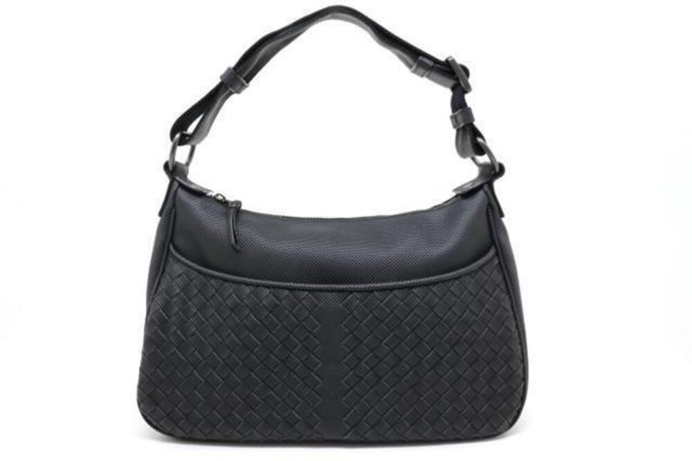 BOTTEGA VENETA Hobo Bag Intrecciato Black
